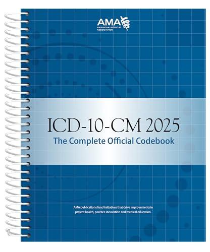 ICD-10-CM 2025 The Complete Official Codebook Cover