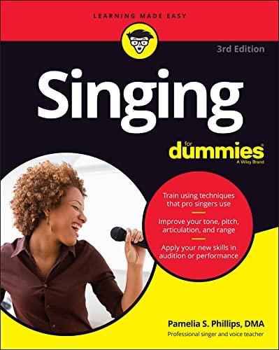 Singing For Dummies Cover
