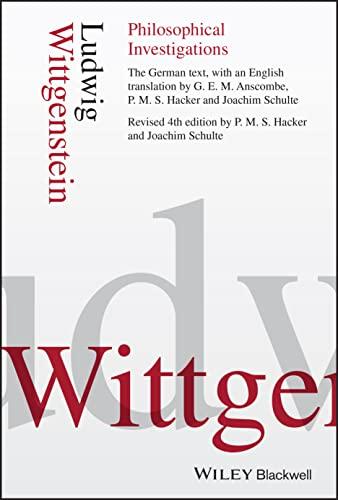 Philosophical Investigations Cover