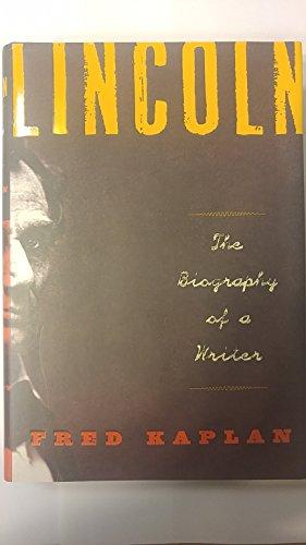 Lincoln: The Biography of a Writer Cover
