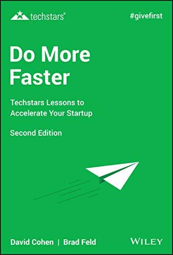 Do More Faster: Techstars Lessons to Accelerate Your Startup Cover