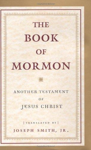 The Book of Mormon: Another Testament of Jesus Christ Cover