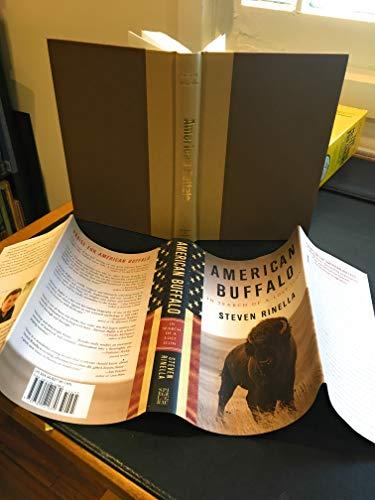 American Buffalo: In Search of a Lost Icon Cover