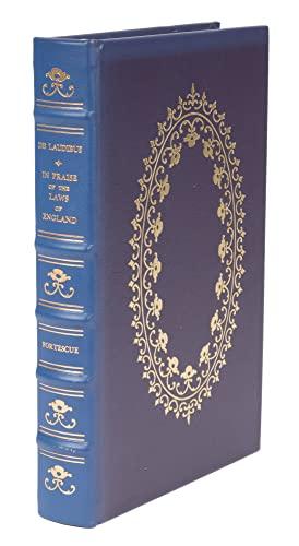 De Laudibus. in Praise of the Laws of England Cover