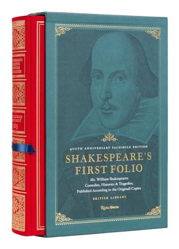 Shakespeare's First Folio: 400th Anniversary Facsimile Edition: Mr. William Shakespeares Comedies, Histories & Tragedies, Published According to the Original Copies Cover
