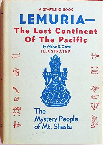 Lemuria: The Lost Continent of the Pacific - Rosacrucian Library Volume XII -- w/ Dust Jacket Cover