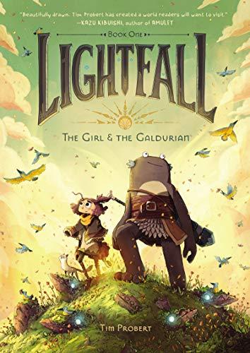 Lightfall: The Girl & the Galdurian: A Graphic Novel Cover
