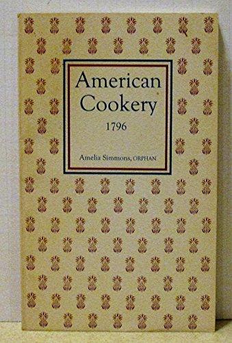 American Cookery by Amelia Simmons, Orphan Cover