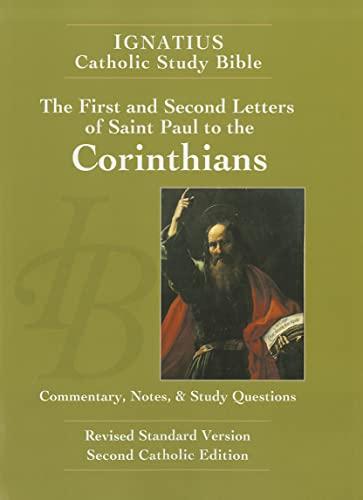 The First and Second Letter of St. Paul to the Corinthians (Ignatius Catholic Study Bible) Cover