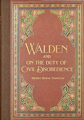 Walden & Civil Disobedience (Masterpiece Library Edition) Cover