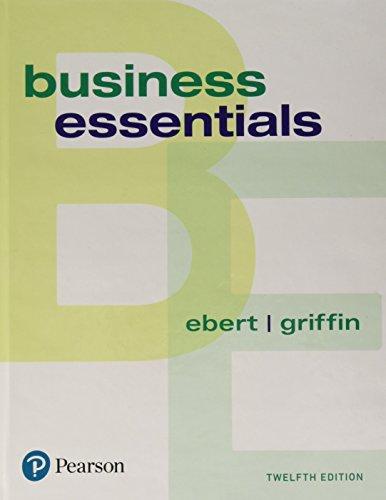 Business Essentials (What's New in Intro to Business) Cover