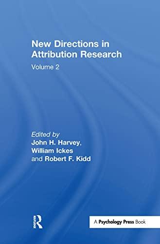 New Directions in Attribution Research Cover