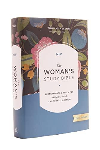 NIV, The Woman's Study Bible, Hardcover, Full-Color: Receiving God's Truth for Balance, Hope, and Transformation Cover
