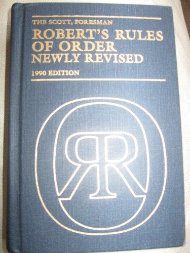 Robert's Rules of Order: Newly Revised (10th Edition) Cover