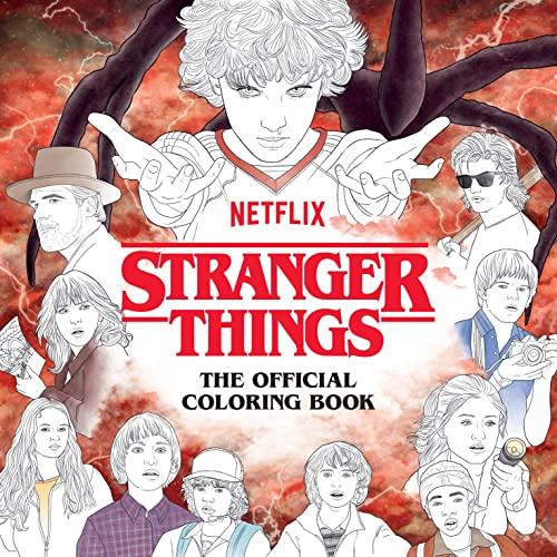 Stranger Things: The Official Coloring Book Cover