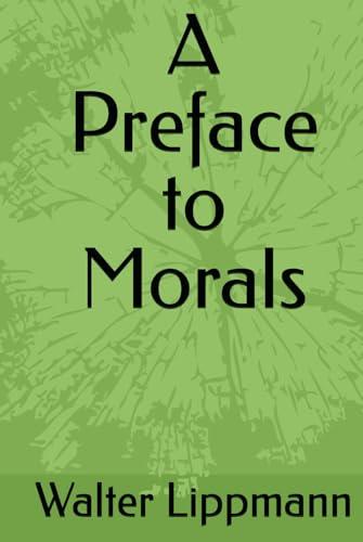 A Preface to Morals Cover