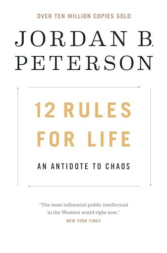 12 Rules for Life: An Antidote to Chaos Cover