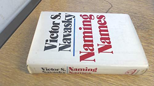 Naming Names Cover