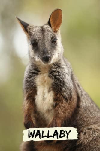 Wallaby Notebook: Wallaby Journal for Memories And Notes | Gift For Girls, Women, men, kids | Great Gift Idea for all Wallaby Lover | Blank Lined Pages 6x9 Cover