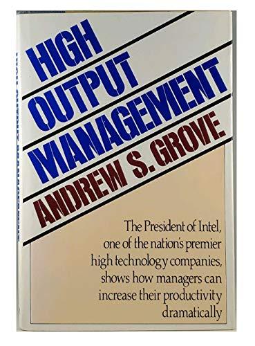 High Output Management Cover