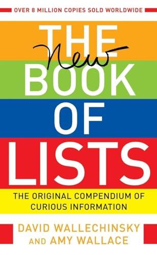 The New Book of Lists: The Original Compendium of Curious Information Cover