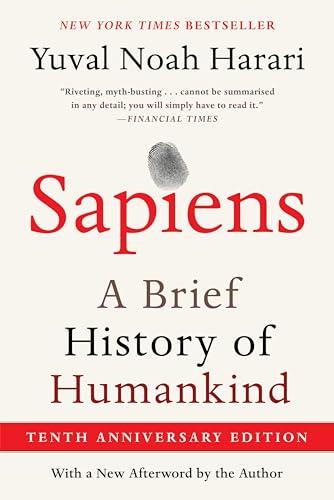 Sapiens [Tenth Anniversary Edition]: A Brief History of Humankind Cover