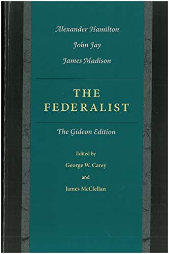 The Federalist: The Gideon Edition Cover