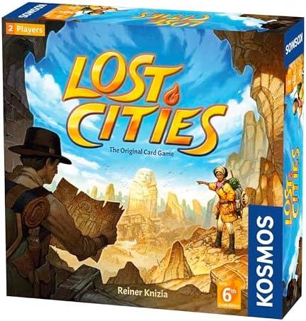 Lost Cities Card Game - with 6th Expedition Cover