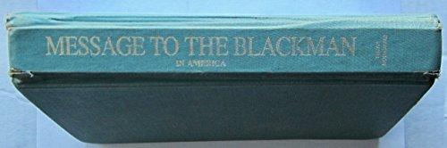 Message to the Blackman in America, 1st Edition Cover