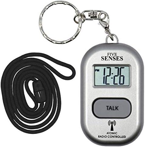 Atomic English Talking Watch! - Sets Itself 5 Senses Talking Pendant Plus Key Chain Interchangeable UK & USA User only -1281A Cover