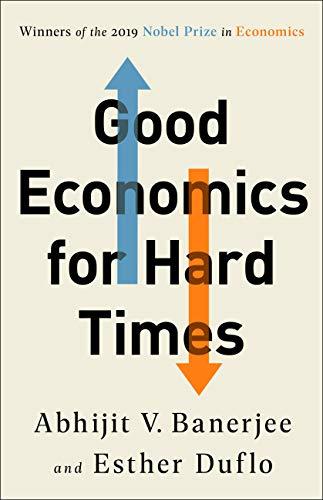 Good Economics for Hard Times Cover