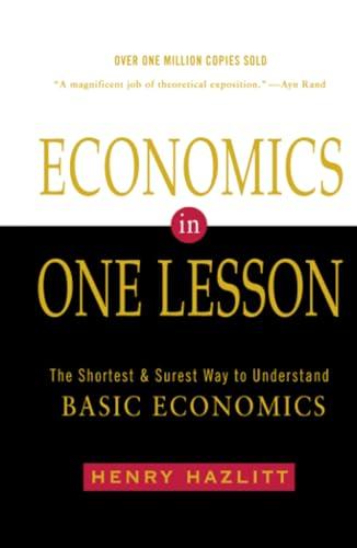 Economics in One Lesson Cover
