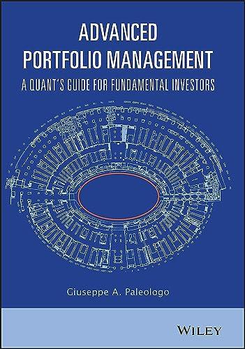 Advanced Portfolio Management: A Quant's Guide for Fundamental Investors Cover