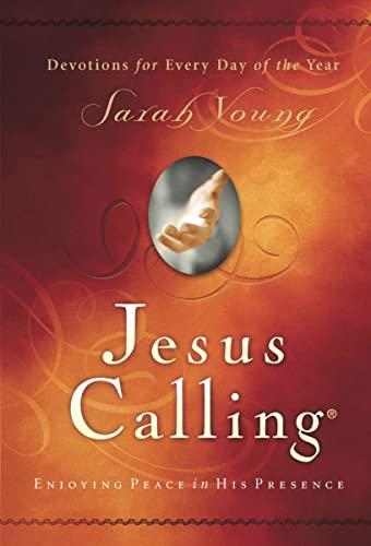 Jesus Calling, Padded Hardcover, with Scripture References: Enjoying Peace in His Presence (A 365-Day Devotional) Cover