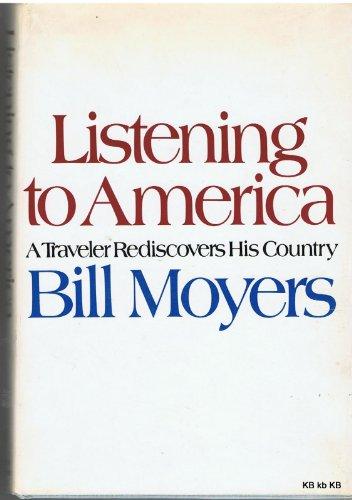 Listening to America;: A traveler rediscovers his country, Cover