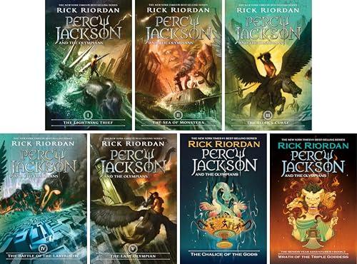 Percy Jackson and the Olympians Hardcover Collection (7 Books) cover