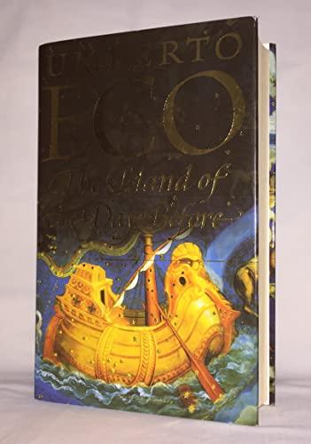 The Island of the Day Before Cover