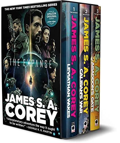 The Expanse Hardcover Boxed Set: Leviathan Wakes, Caliban's War, Abaddon's Gate: Now a Prime Original Series Cover