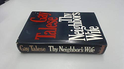 Thy Neighbor's Wife Cover
