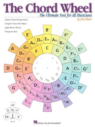 The Chord Wheel Music Theory Guide | Visual Tool for Guitar Piano and All Instruments | Learn Chords Key Changes and Harmony | Essential Songwriting Resource for Musicians Teachers Cover