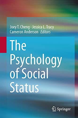The Psychology of Social Status Cover