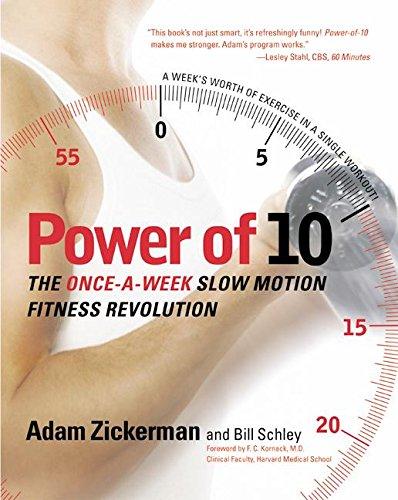 Power of 10: The Once-a-Week, Slow Motion Fitness Revolution Cover