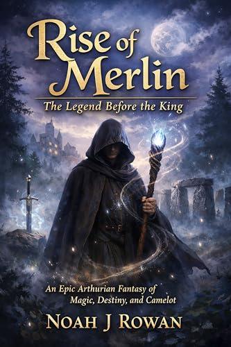 RISE OF MERLIN: THE LEGEND BEFORE THE KING: An Epic Arthurian Fantasy of Magic, Destiny, and Camelot Cover