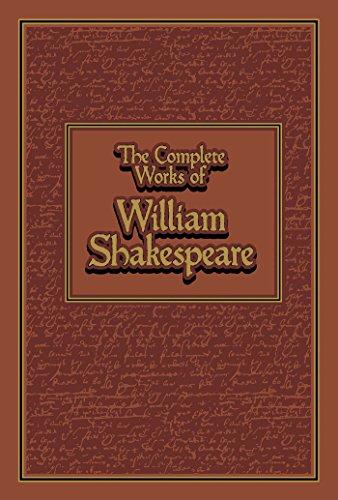 The Complete Works of William Shakespeare (Leather-bound Classics) Cover