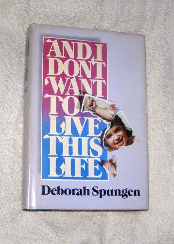 And I Don't Want to Live This Life Cover