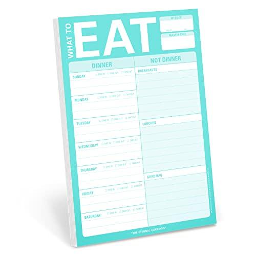 Knock Knock What To Eat Pad (Mint Green) Cover