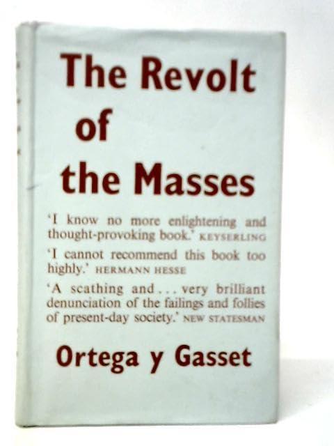 The Revolt of the Masses Cover