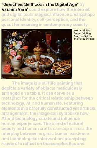 Searches: Selfhood in the Digital Age Cover