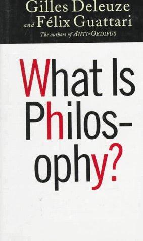 What Is Philosophy? (European Perspectives: a Series in Social Thought & Cultural Ctiticism) Cover