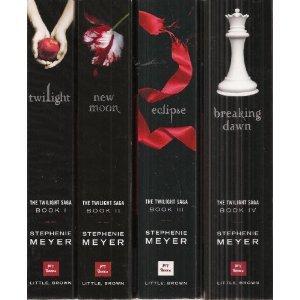 The Twilight Saga: Complete 4 Book Set ( 1 Pb & 3 Hb ) (Twilight (pb) / New Moon (hb) / Eclipse (hb) / Breaking Dawn (hb)) Cover